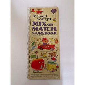 Vintage Richard Scarry’s Mix or Match Storybook